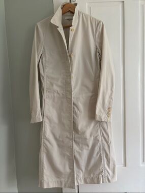 Katayone Adeli - Women's Light Beige Trench Coat